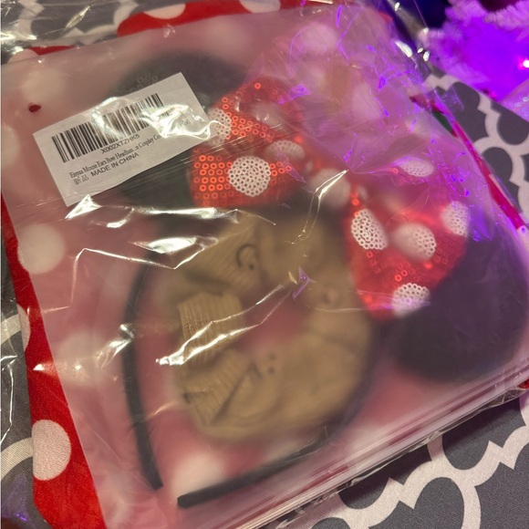 Disney Outfit Minnie Mouse Sequin Ears & Poke-a-dot Skirt - Picture 7 of 7